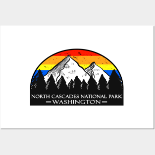 North Cascades National Park Washington Posters and Art